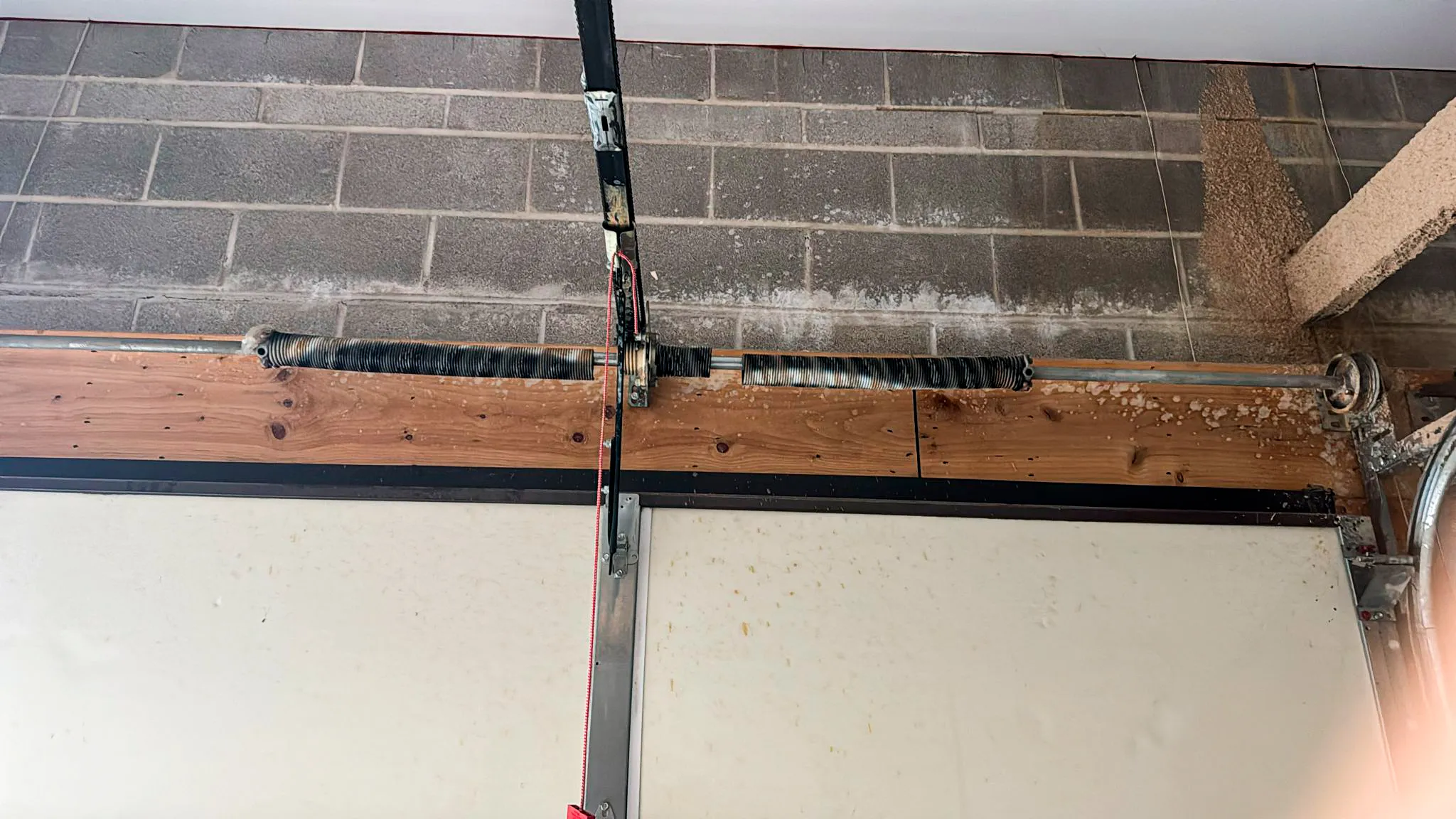 garage door spring fixing